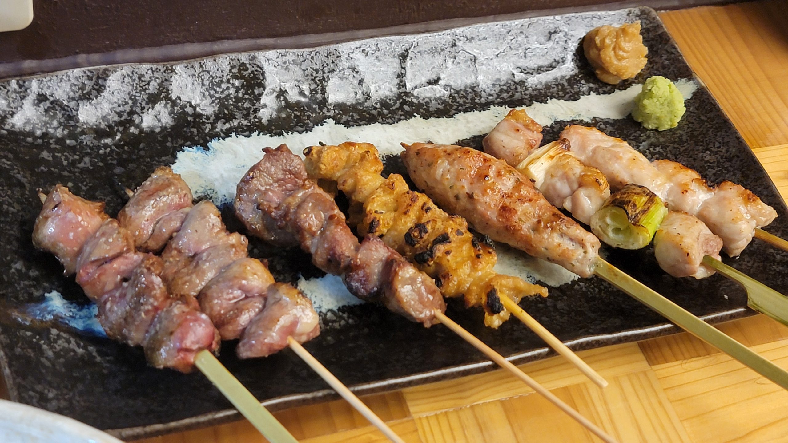 小田原駅前居酒屋ますやのおすすめ串焼き