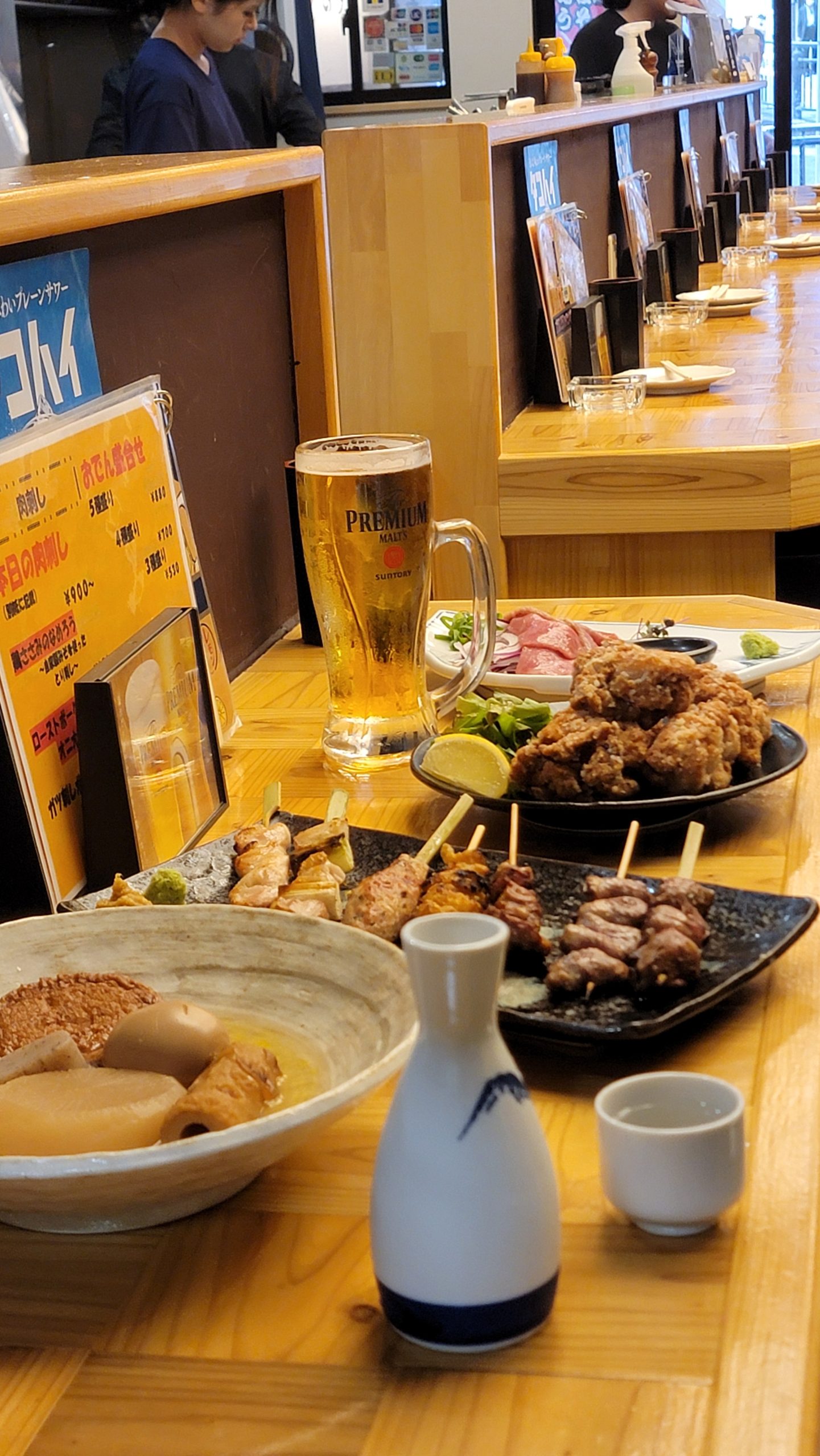 小田原駅前居酒屋ますやの宴会