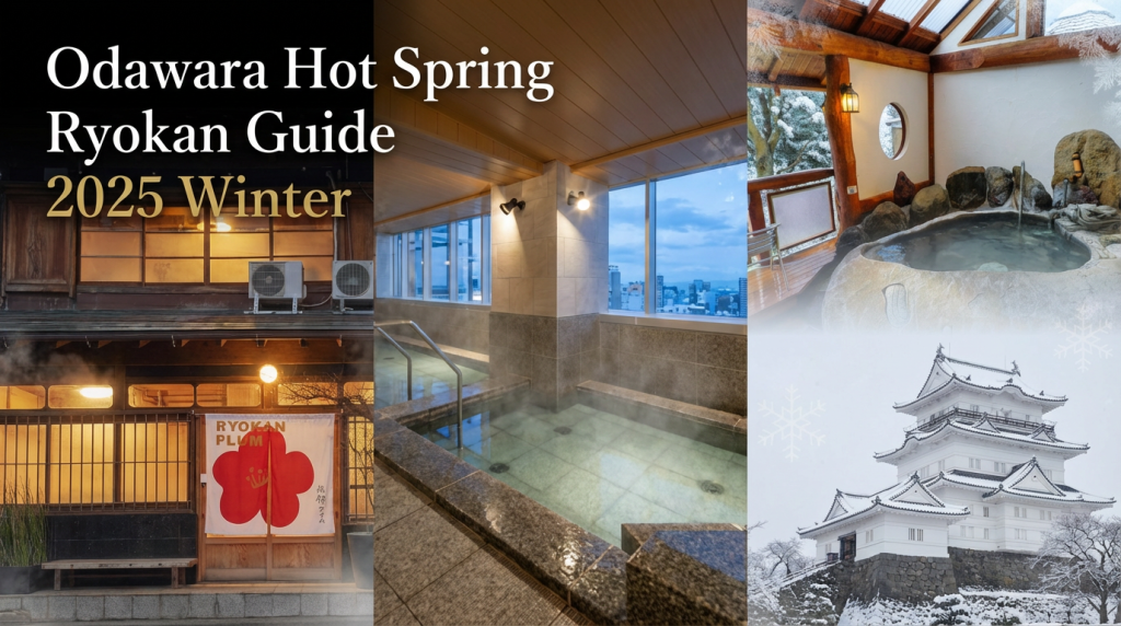 【2025年冬】小田原温泉旅館おすすめ8選｜駅近・離れ・箱根日帰り完全ガイド